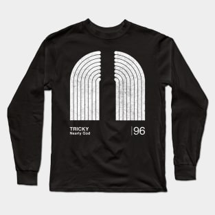 Nearly God / Minimalist Graphic Design Fan Artwork Long Sleeve T-Shirt